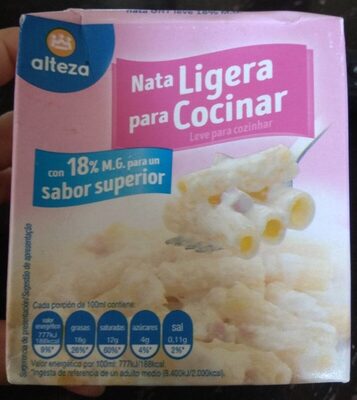 NATA COCINA 18% ALTEZA BRIK 50 CL