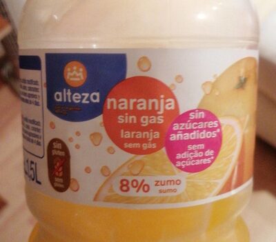 NARANJA S/GAS Y S/AZUCAR ALTEZA 1.5 L.