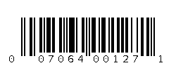 007064001271 Barcode