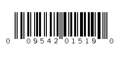 009542015190 Barcode