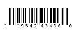 009542434960 Barcode