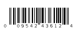 009542436124 Barcode