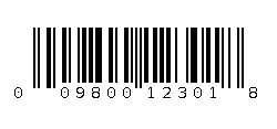 009800123018 Barcode