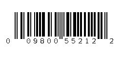 009800552122 Barcode