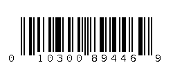 010300894469 Barcode