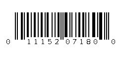 011152071800 Barcode