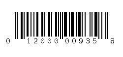012000009358 Barcode
