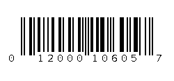 012000106057 Barcode