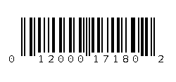 012000171802 Barcode