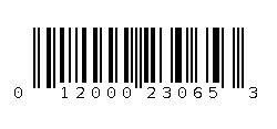 012000230653 Barcode