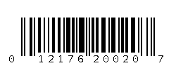 012176200207 Barcode