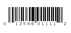 012546011112 Barcode
