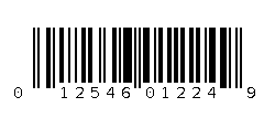 012546012249 Barcode