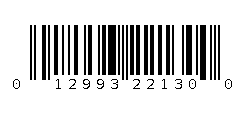 012993221300 Barcode