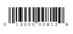 013000008129 Barcode