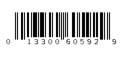 013300605929 Barcode