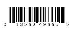 013562496655 Barcode