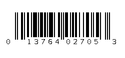 013764027053 Barcode