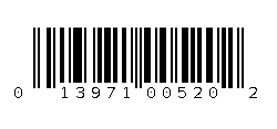 013971005202 Barcode