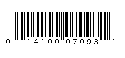 014100070931 Barcode
