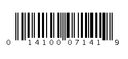 014100071419 Barcode