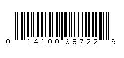 014100087229 Barcode