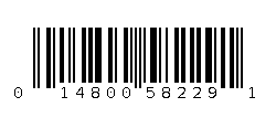 014800582291 Barcode