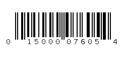 015000076054 Barcode