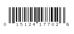 015124177026 Barcode