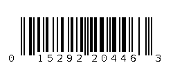 015292204463 Barcode