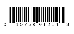 015759012143 Barcode