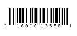 016000135581 Barcode