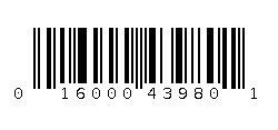 016000439801 Barcode