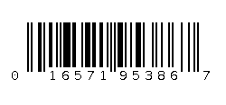 016571953867 Barcode