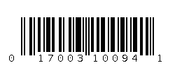 017003100941 Barcode