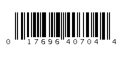 017696407044 Barcode