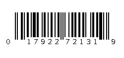 017922721319 Barcode