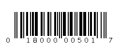 018000005017 Barcode