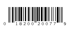 018200200779 Barcode