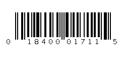 018400017115 Barcode