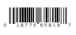 018775658197 Barcode