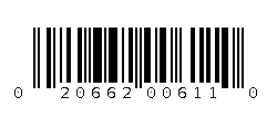 020662006110 Barcode