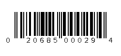 020685000294 Barcode