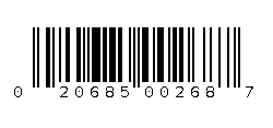 020685002687 Barcode