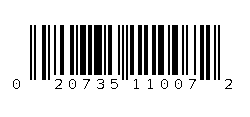 020735110072 Barcode