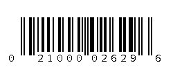 021000026296 Barcode