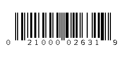 021000026319 Barcode