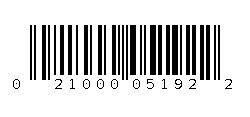 021000051922 Barcode
