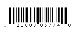 021000057740 Barcode