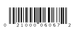 021000060672 Barcode